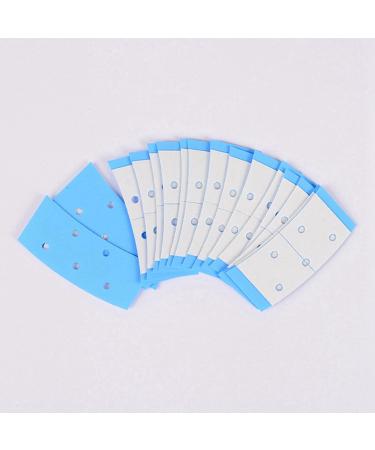 Bureau 72 Strips Double Sided Adhesive Tape with Five Small Breathable Holes for Wig Toupee Hair Piece - Buy Online on GoSupps.com
