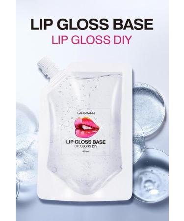 Transparent Gloss 50ml Moisturizing Lip Gloss Basis Lip Makeup Primer Lip Gloss Base Diy Lip Glow Lip Gloss-Material DIY Handmade Lip Gloss - Buy Online on GoSupps.com