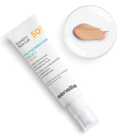 PHOTOCORRECTION HA 50+ moisturizing and antiwrinkle tinted fluid SPF50+ 50 ml - Buy Online on GoSupps.com