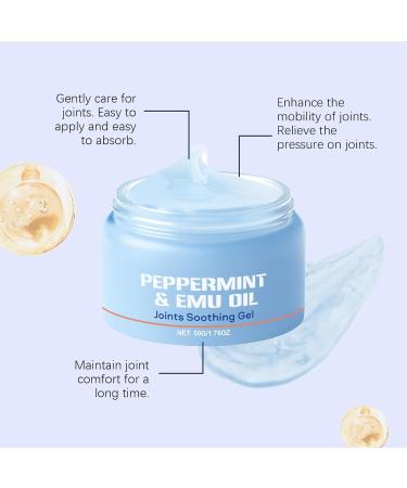 Gel Pour Articulations Soutien Articulaire Pour Genoux - Soin Apaisant Hommes Femmes pour Poignets Voyage et Maison - Buy Online on GoSupps.com