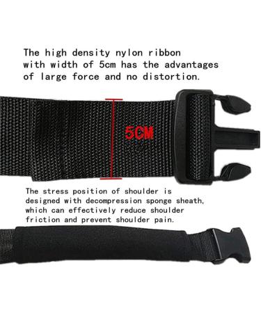 Red Patient Mobility Strap for Adults | Divided Legs & Handles | Supportive Aid for Moving Seniors & Patients - Buy Online on GoSupps.com