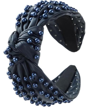 scicent Headband Embellished Pearls Hairbands for Party Wide Non-Slip Hair Bands Fashion Bling Head Band Beaded Hair Hoops Wedding Hair Accessories for Girls Women - 26705 - Buy Online on GoSupps.com