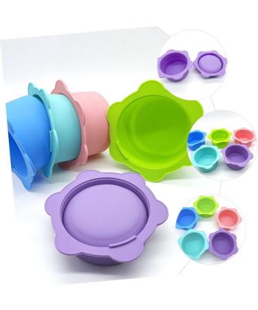 Buy Minkissy 5 Set Melting Wax Shell Masking Bowl - Silicone Heating Bowl for Hair Removal Masks | 14.5x10cm | International Shipping - Buy Online on GoSupps.com