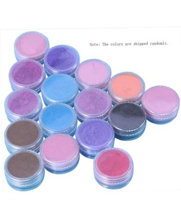  STOBOK STOBOK - 16-Color Glitter Pigment for Eyeshadow Lip Gloss Projects Dongles Theme Parties (Random Color) - Buy Online on GoSupps.com