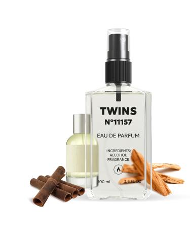 TWINS Impression of Sant.33 | Unisex Perfume for Women and Men Eau de Parfum | No.11157 | 3.4 Fl Oz / 100 ml Lab Sant 33 Impression