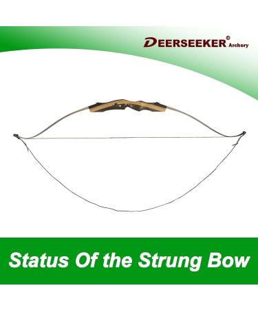 Deeseeker Archery Limbsaver: Recurve Bow Stringer Tool for Longbow & Traditional Accessories - Black-White - Buy Online on GoSupps.com
