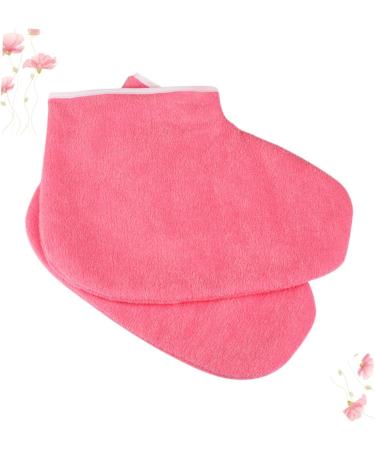 1 Pair of Foot Lotion Socks Wax Foot Bath Foot Insoles Made of Paraffin Paraffin Foot Cover Wax Bath Pads Hand Foot Paraffin Wax Paraffin Wax Warmer Red Care Gloves - Buy Online on GoSupps.com