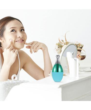 Healeved 3pcs Silicone Spray Ice Skin Care Massager Mini Spray Bottles Face Massager Silicone Blue - Buy Online on GoSupps.com