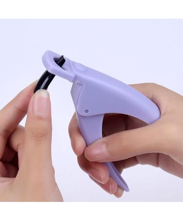 CHJHJKG Nail Clippers (Beauty) U-Shaped False Nail Scissors Professional Stainless Steel Head Nail Clipper Acrylic Gel False Nail Tips Clipper(Purple) - Buy Online on GoSupps.com