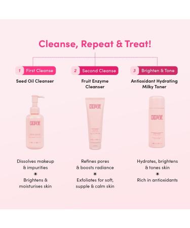 Coco & Eve Antioxidant Hydrating Milky Toner - Gentle Face Toner for Boosted Hydration & Radiance with Hyaluronic Acid Niacinamide & Probiotics - 3.38 floz - Buy Online on GoSupps.com