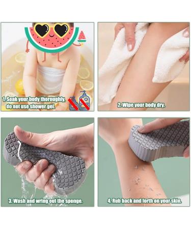 Super Soft 3D Exfoliating Bath Sponge | Reusable Body Scrubber for Shower & Bath | Ideal Exfoliating Spa Experience - Buy Online on GoSupps.com
