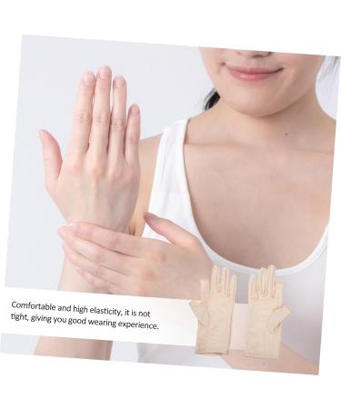 WOFASHPURET 1 Pair Ladies sun protection gloves salon gloves Half Finger Gloves Skin Gloves Golfing Gloves Anti- Fingerless Gloves riding gloves Manicure Glove Accessories Miss summer cloth 21x7.5x0.8cm - Buy Online on GoSupps.com