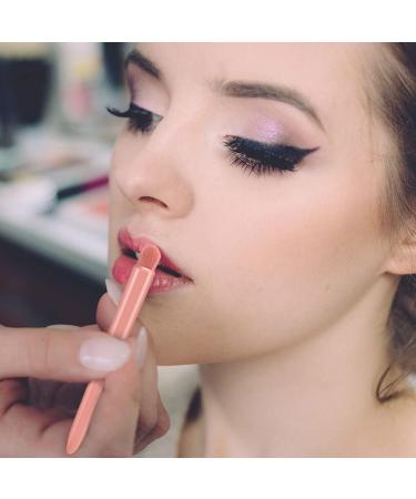 kawehiop 5 Pieces Makeup Brushes Plastic Handle with Mirror Powder Foundation Beauty Make Up Soft Brush Beginner Cosmetics - Buy Online on GoSupps.com