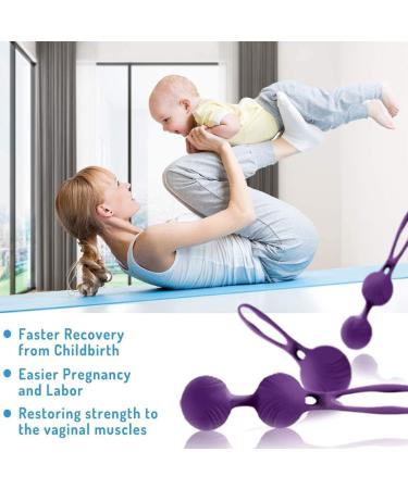 Deluxe Kegel Weighted Exercise Balls | Strengthen Pelvic Floor & Improve Bladder Control - International Shipping Available - Buy Online on GoSupps.com