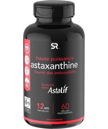 Buy Sports Research Triple Strength Astaxanthin 12mg - 60 Veggie Softgels for Optimal Health - Buy Online on GoSupps.com