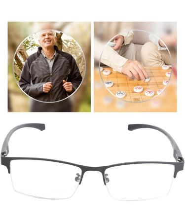 Photochrome Multifocal Reading Glasses - Comfortable Semicircular Frame Blue Light Blocking Ideal for Walking & Running - Buy Online on GoSupps.com