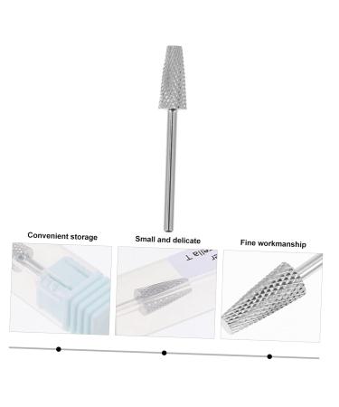 JECOMPRIS Nail Polisher Nail Polishing Heads Nail Beauty Tools Manicure Supplies Nail File Bits Tool Nail Cleaner Tool Manicure Polishing Tools Nail Gel Drill Bit Nails Tools Tungsten Steel 1 - Buy Online on GoSupps.com