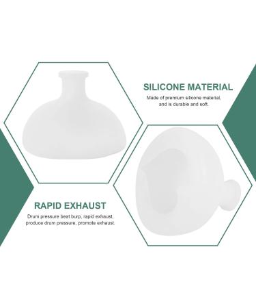 2pc Infant Bed Percussion Back Pressure Removers for Nursing Baby & Elderly - White - Buy Online on GoSupps.com