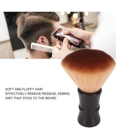 Eco-Friendly Barting Foam Brush - Compact Black Foam Brush with Skin-Friendly Handle for Men's Grooming at Home - Buy Online on GoSupps.com