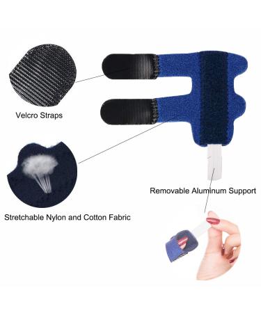 Buy Finger Splints for Kids - Compression Support with Aluminium Pain Relief for Knuckle Immobilization & Straightening Brace - Buy Online on GoSupps.com