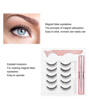 Buy Magnetic False Eyelashes & Eyeliner Set | Reusable Eyelash Extension Tool Kit (#022) - Ship Worldwide - Buy Online on GoSupps.com