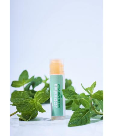 JODEShea Pure Shea Butter Lip Balm MINT Natural Soothing Formula