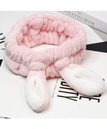 Bouti1583 Women's Soft Flannel Bunny Ear Headband 2 Pack - Buy Online on GoSupps.com
