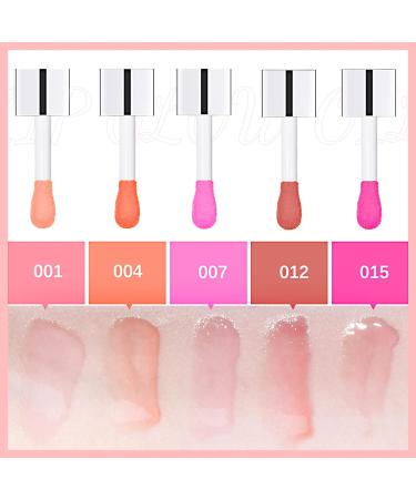 Prreal Tinted Lip Oil | Plumping Hydrating Lip Gloss | Moisturizing Clear Lip Care | Nourishing Pink Lip Oil - Buy Online on GoSupps.com