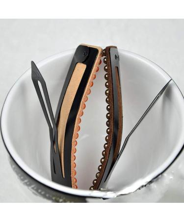 No Slip Metal Snap Hair Clips - 30 Rectangle BB Clips for Girls & Women - 60mm (Silver, Black, Rose Gold) - Buy Online on GoSupps.com