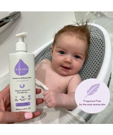 Organic Kokoso Baby Wash and Shampoo - Gentle & Fragrance-Free for Sensitive Skin - Buy Online on GoSupps.com