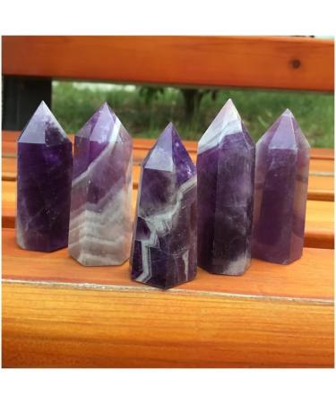 Natural Crystal Rough NaturalWand Decorated Natural Fantasy Amethyst TowerQuartz PointStones (Size : 1 pc) (Size : 1 pc) - Buy Online on GoSupps.com