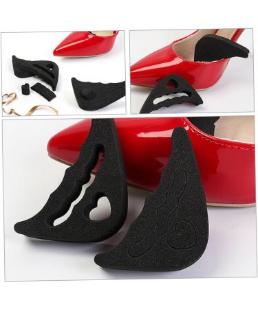 FRCOLOR Toe Plug Shoes - 4 Pairs Heel Pads & Cushions for Women | Comfortable Inserts for Oversized Shoes & Heels - Buy Online on GoSupps.com
