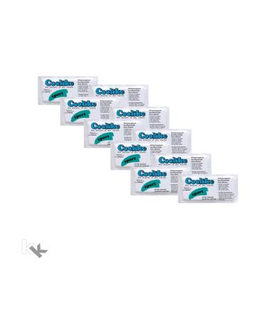 Coolike made of soft cotton | Pack of 10 | The shower in your pocket (sports)