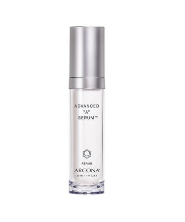 ARCONA Advanced "A" Serum - Vitamin A Retinol Peptides Lactic Acid Cloud Berry Oil - Improves Skin Texture Clarity and Firmness 1.17 oz. Made In The USA