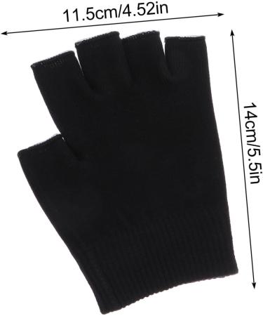 POPETPOP 6 Pairs Half Finger Moisturizing Gloves Women Fingerless Gloves Cosmetic Moisturizing Gloves Lotion Gloves Overnight Half Finger Gloves Miss Repair 95% Cotton Touch Screen - Buy Online on GoSupps.com