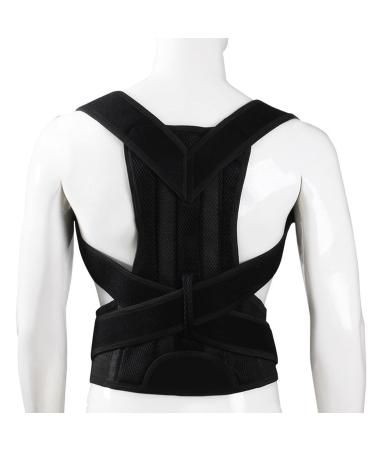 Posture Corrector Back Brace For Men And Women Fully Back Support Adjustable Straightener For Spine Support Neck Shoulder Clavicle And Back Pain Relief Corrector (Size : XL)