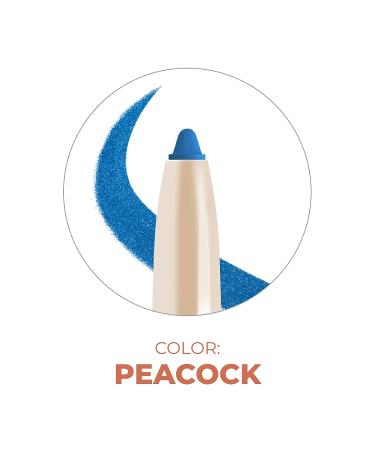 Beauty For Real I-Line 24-7 Eyeliner in Peacock Blue - Long-Wearing Gel Formula - Waterproof and Safe for Sensitive Eyes - 0.01 oz - Buy Online on GoSupps.com