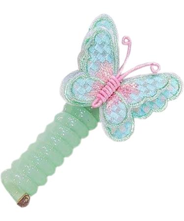 5 Telephone Wire Hair Ties tail Hair Tie Colorful Telephone Wire Hair Bands Hair Ties Phone Cord Hair Coils Phone Cord Hair Ties tail Holder Accessories Green - Buy Online on GoSupps.com