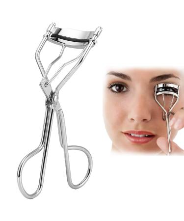 XiangSKY Eyelash Curler Lash Curler Eyelash Curlers Easy and Simple Operation Lash Curler Let Your Eyelashes Curl Firm Styling and Make You More Beautiful(Silver)