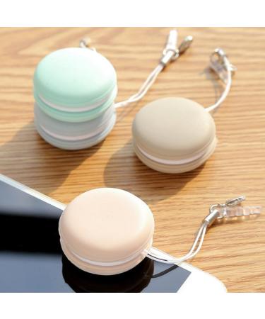 GLEAVI 3Pcs Macaron Phone Screen Cleaner - Pink Macaron Shaped Wipes & Cloths for Effective Screen Cleaning | International Shipping Available - Buy Online on GoSupps.com