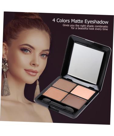 FRCOLOR 4 Color Matte Eyeshadow Palette - 3D Makeup Vibrant Colors Perfect for Eye Makeup - Ship Worldwide - Buy Online on GoSupps.com