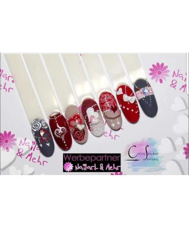 Buy N+M 'FANCY' Holographic Glitter UV Gel 4ml - HOLO-STARS 04 Red | Made in Germany | International Shipping Available - Buy Online on GoSupps.com