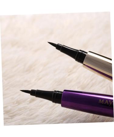 HAPINARY 3pcs Liquid Eyeliner Girl Eyeliner Thickening Effect Eyeliner Waterproof Eyeliner Pencil Purple - Buy Online on GoSupps.com