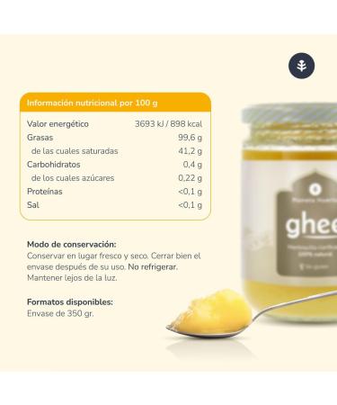 Pack of 3 ghee clarified butter Eco Plan te vegetable garden 500 g - Buy Online on GoSupps.com