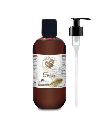 NEW Emu Oil. 8oz. Australian. Fully Refined. Organic. 100% Pure. Hair Growth Oil. Hexane-free. Reduces Inflammation. Prevents Hair Loss. Natural Moisturizer. For Hair, Skin, Nails, Stretch Marks.