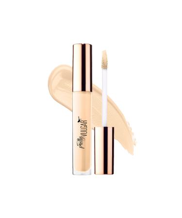Pretty Vulgar Under Cover Concealer  Lightweight Gel Serum Concealer with Vitamin E & Galactoarabinan  Hydrating  Buildable Medium Coverage  Conceals  Corrects  Covers  Vegan  Gluten-Free and Cruelty-Free  Little White L...