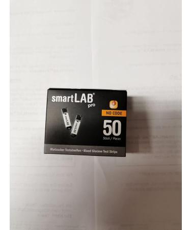 Buy SmartLab Blood Sugar Test Strips - 50 Count Box for SmartLab Devices (Not Compatible with SmartLab NG) - Buy Online on GoSupps.com