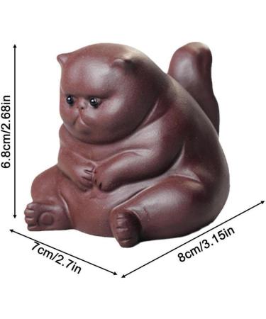  G n rique Express Your Love For Pets Pets Art | Cute Kung Fu Cat Purple Clay Tea Pet For Tea Tea Accessories Our Pet Is Fab - Buy Online on GoSupps.com
