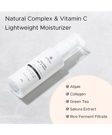 UTEKI Japanese Anti-Aging Face Emulsion | Brightening & Hydrating Cream for Sensitive & Mature Skin | Reduce Redness & Soften | Collagen & Vitamin C 2.7 Fl Oz - Buy Online on GoSupps.com
