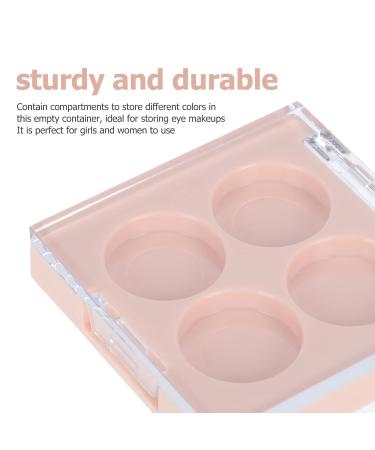 Minkissy 2PCs Empty Eyeshadow Compact - 4 Grids Makeup Storage for Fall - International Shipping Available - Buy Online on GoSupps.com